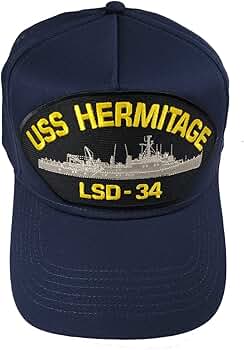 Fisher Hat USS RODNEY M. DAVIS FFG-60 HAT - NAVY BLUE